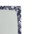 thumbnail image 3 of Ambesonne Vintage Fitted Sheet, Retro Butterfly Flower Art, Twin Size, Dark Indigo Grey and White, 3 of 5