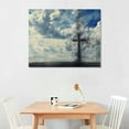 thumbnail image 3 of Nawypu Jesus Wall Decor, Christian Cross Wall Home Posters, Judah Religious Lord Prayer Bible Wall Art Framed Canvas –, 3 of 5