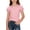 Pink, variant on CPNG Girls Summer Short Sleeve T Shirt Little Girls Pure Cotton Solid Color Puff Sleeve Crewneck Soft Tops T-Shirts(Orange,5-6 Years)