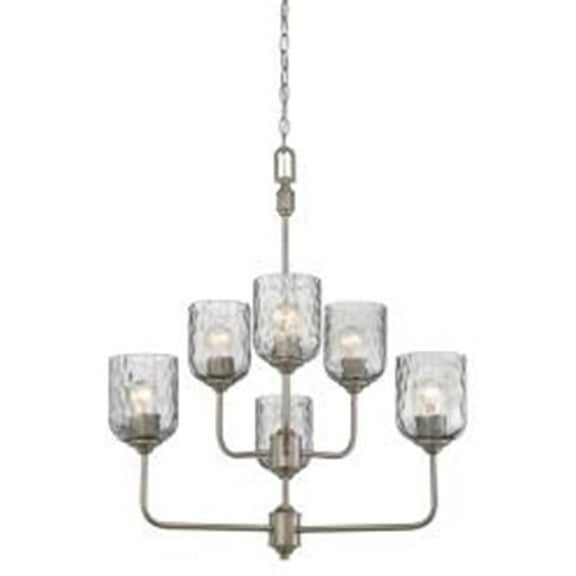 WestinghouseLighting 6326300 6 Light Basset Indoor Chandelier