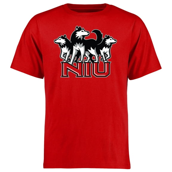 Men's Red Northern Illinois Huskies Alternate Logo One T-Shirt