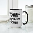thumbnail image 4 of CafePress - Empowered Women Empower Women Mug - 15 oz Ceramic Large White Novelty Mug, 4 of 4
