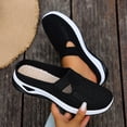 thumbnail image 6 of Ladies Breathable Mesh Soft Sole Closed Toe Orthopedic Shoes for Women Summer Fashionable Versatile Casual Trendy Shoes Black 8 [EU-40], 6 of 6