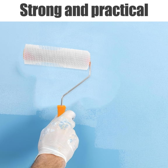HONMEET Concrete Paint Roller with Needle Structure for Floor Leveling and Smooth Finish, and Easy to Use