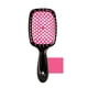 thumbnail image 2 of 1 Piece Hexagonal Grid Comb Wet and Dry Hairdressing Comb Styling Hollow Massage Comb, 2 of 4