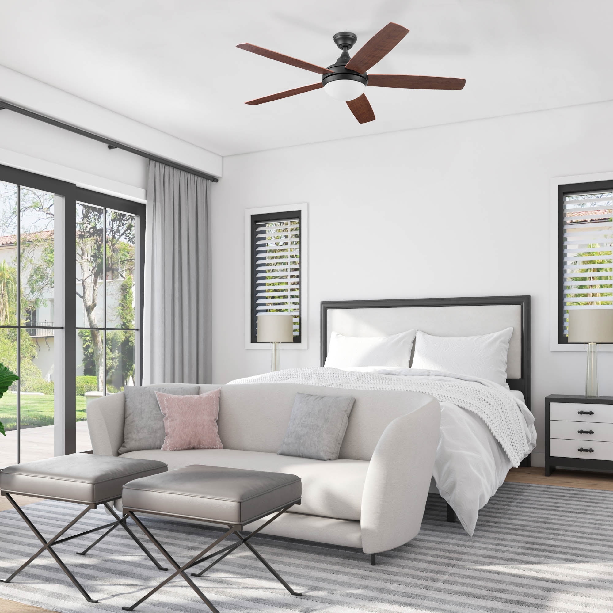 Prominence Home 52" Ashby Indoor Espresso Ceiling Fan with Remote