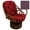 Purple, variant on International Caravan Swivel Rocker with Twill Cushion