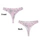 thumbnail image 3 of Balery Llama Unicorn and Rainbow Tangas de Algodón para Mujer con Estampado – Ropa Interior Sexy, Transpirable, G-string-X-Small, 3 of 6
