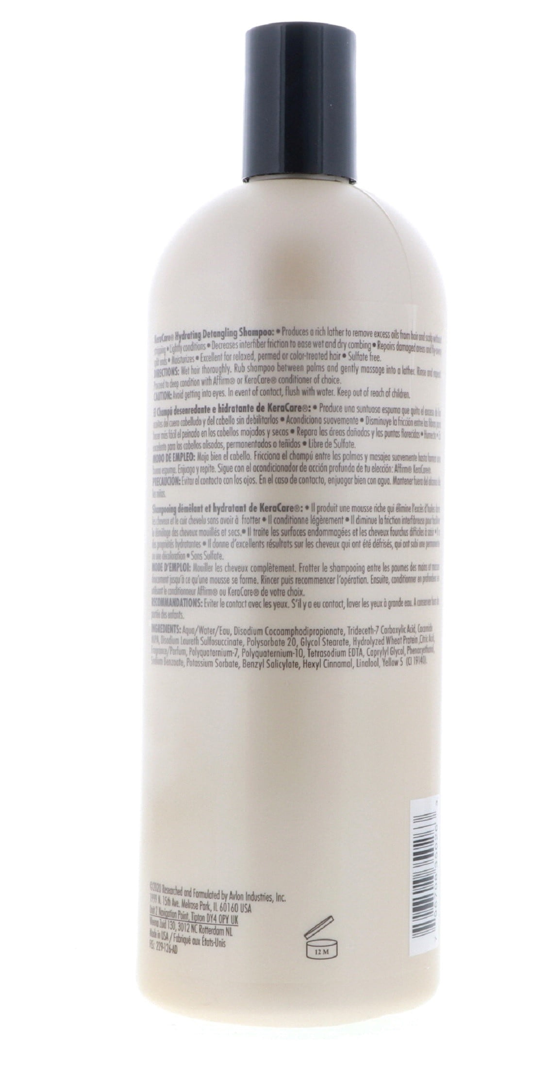 Avlon KeraCare Hydrating Detangling Shampoo, 32 oz