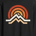 thumbnail image 3 of Instant Message - Simple Mountains - Men's Long Sleeve T-Shirt, 3 of 6