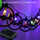 thumbnail image 2 of Decoraciones de Luces de Cadena de Halloween, Luces de Ambiente de Madera, para Fiestas o bistró - Colorido, 2 of 5