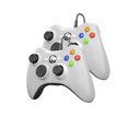 thumbnail image 1 of Retrofam Xbox 360 Wired Joysticks Video Game Controller, White (2-Pack), 1 of 7