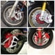 thumbnail image 2 of Titanium color Pinza de freno radial para motocicleta, 82 mm, Rpm, para disco de 200 mm/220 mm, modificado, 2 of 5