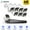 0TB HDD-8PCS, variant on ANNKE 4K Security Camera System, 8CH 8MP AI DVR with Human & Vehicle Detection, 0TB HDD and 8x4K IP67 Bullet Home & Surveillance Cameras, Easy Remote View, Smart Dual Light