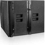 Sound Town Mode Audio Series 18 2400W Line Array Subwoofer with Built-in Italian High Power LF Driver, Black (FILA-118S)