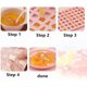 thumbnail image 2 of 2PCS Mini Fruit Gummy Molds Ocean Animals Candy Molds Food Grade Silicone Candy Mold for Chocolate Jelly Ice Cube Pralines Caramels (Ocean Animals), 2 of 2