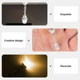 thumbnail image 3 of SHISUYAN 2PCS Micro Landscape Hanging Lamps Miniature Ceiling Lights Sand Table Ornaments, 3 of 8
