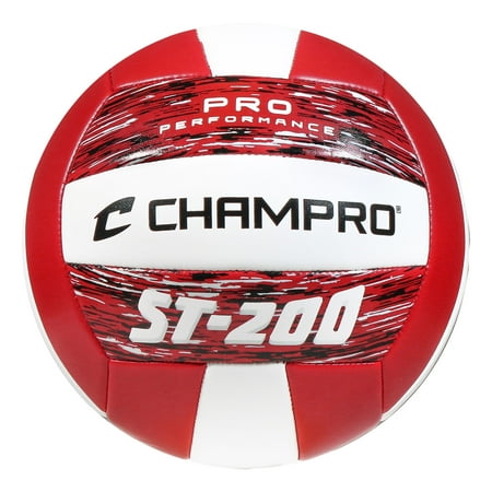 CHAMPRO ST-200 Indoor Outdoor Recreational Volleyball Camo Red