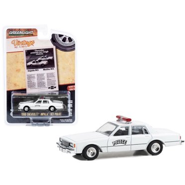 Greenlight Hobby Exclusive 1987 Chevrolet Caprice - Taxi Checker Chicago 1:64 Diecast - Foto 5