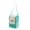B002- Green, variant on Portable Lunch Bag, Lunch Bag with Strap, Leak-Proof Thermal Freezer-Safe Cooler Tote, Adjustable Shoulder Strap Zippered Lunch Tote, 7X7X11 Inch Pink Oxford Cloth Insulated Carry