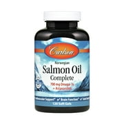 Carlson Labs - Salmon Oil Complete 1250 mg. - 120 Softgels