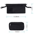 thumbnail image 4 of Organizador universal para cochecito con portavasos aislado - Bolsa de teléfono desmontable y correa para el hombro, se adapta a cochecitos como Uppababy, paraguas y cochecito para mascotas oso de fresa Hogar, 4 of 6