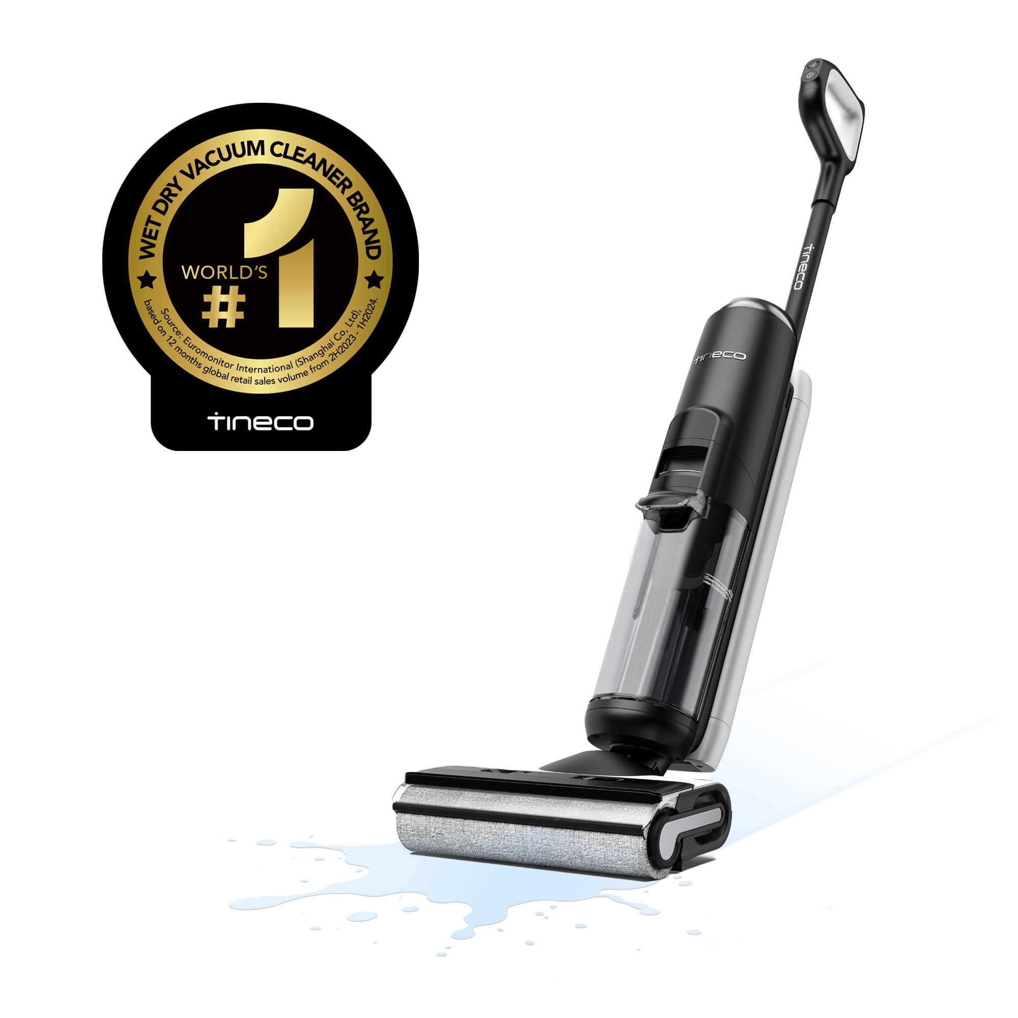 Tineco FloorWasher Flashdry 6 Cordless Wet/Dry Mop & Vacuum Cleaner with Heated FlashDry and Dual Edge Cleaning
