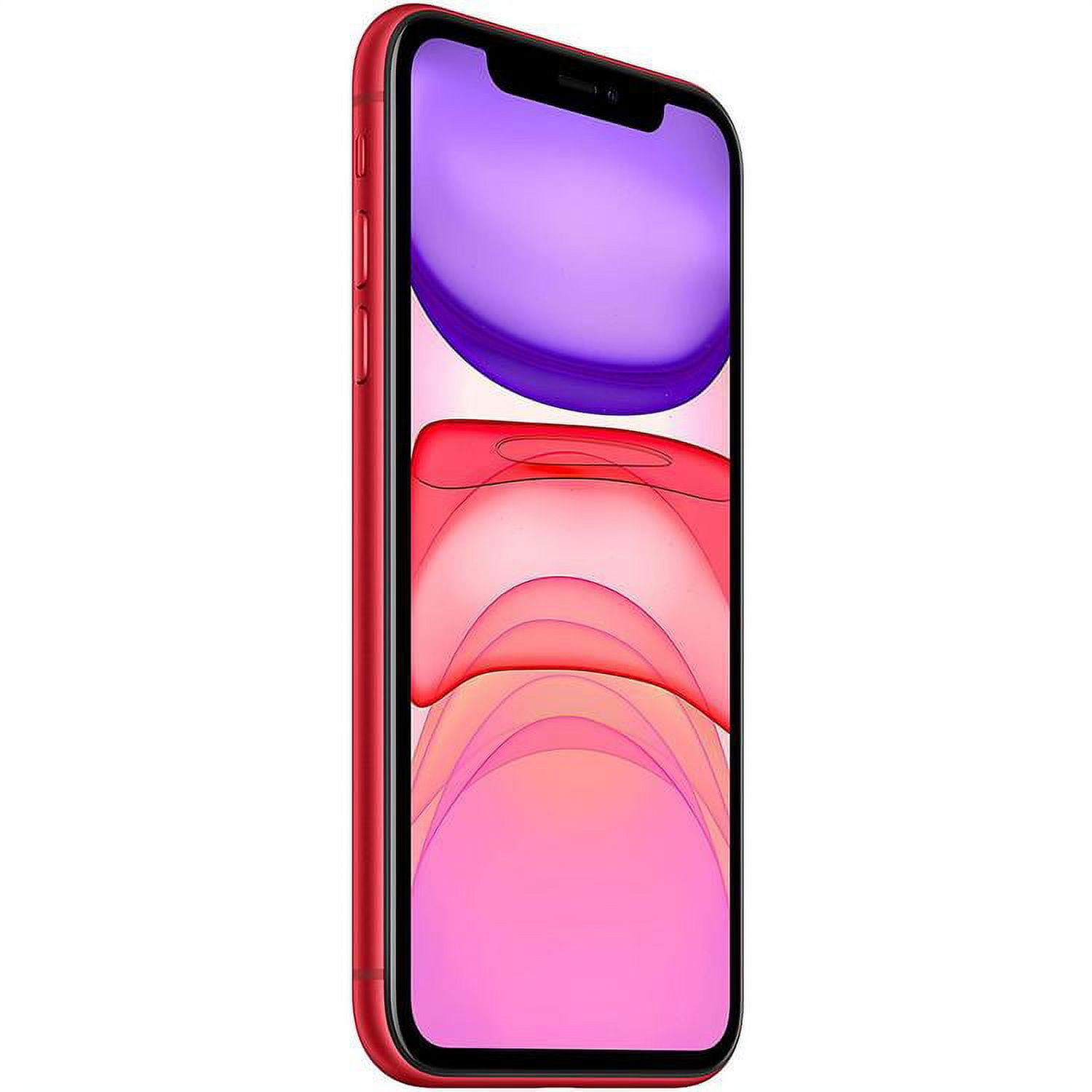Apple iPhone 11, AT&T Only, 64GB, Red, Refurbished - Walmart.com