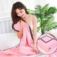 thumbnail image 4 of ESULOMP Cooling Blanket, Cool Summer Blanket for Hot Sleepers, Soft Comfy Lightweight Blankets for All Seasons, 79"x67" King Size Breathable Blanket, Best Gift for Women Men, 4 of 8