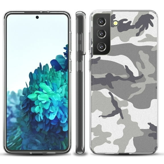 Slim-Fit TPU Protective Phone Case compatible with Samsung Galaxy S21  5G / S21 PLUS 5G, by OneToughShield ® - Urban Camo