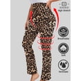 thumbnail image 3 of DDLUYY Womens Plus Size Flare Legging High Waist Yoga Pants Workout Active Wear Stretch Bootcut Pants with Pocket 3-Pack, 3 of 7