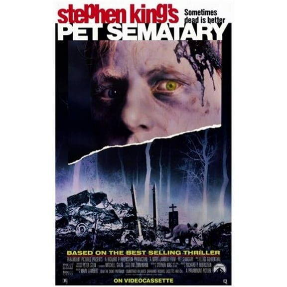 Pop Culture Graphics  Pet Sematary Movie Poster - 11 x 17