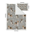 thumbnail image 5 of Beagle and Dog Footprints Duvet Cover and Pillowcase Set for Single Bedding, Bedroom Accessories for Kids Teens, 5 of 5