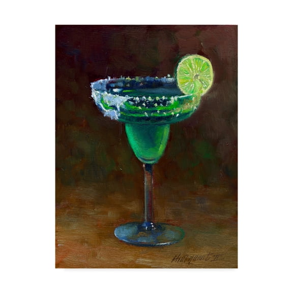 Trademark Fine Art 'Margarita Green' Canvas Art by Hall Groat Ii