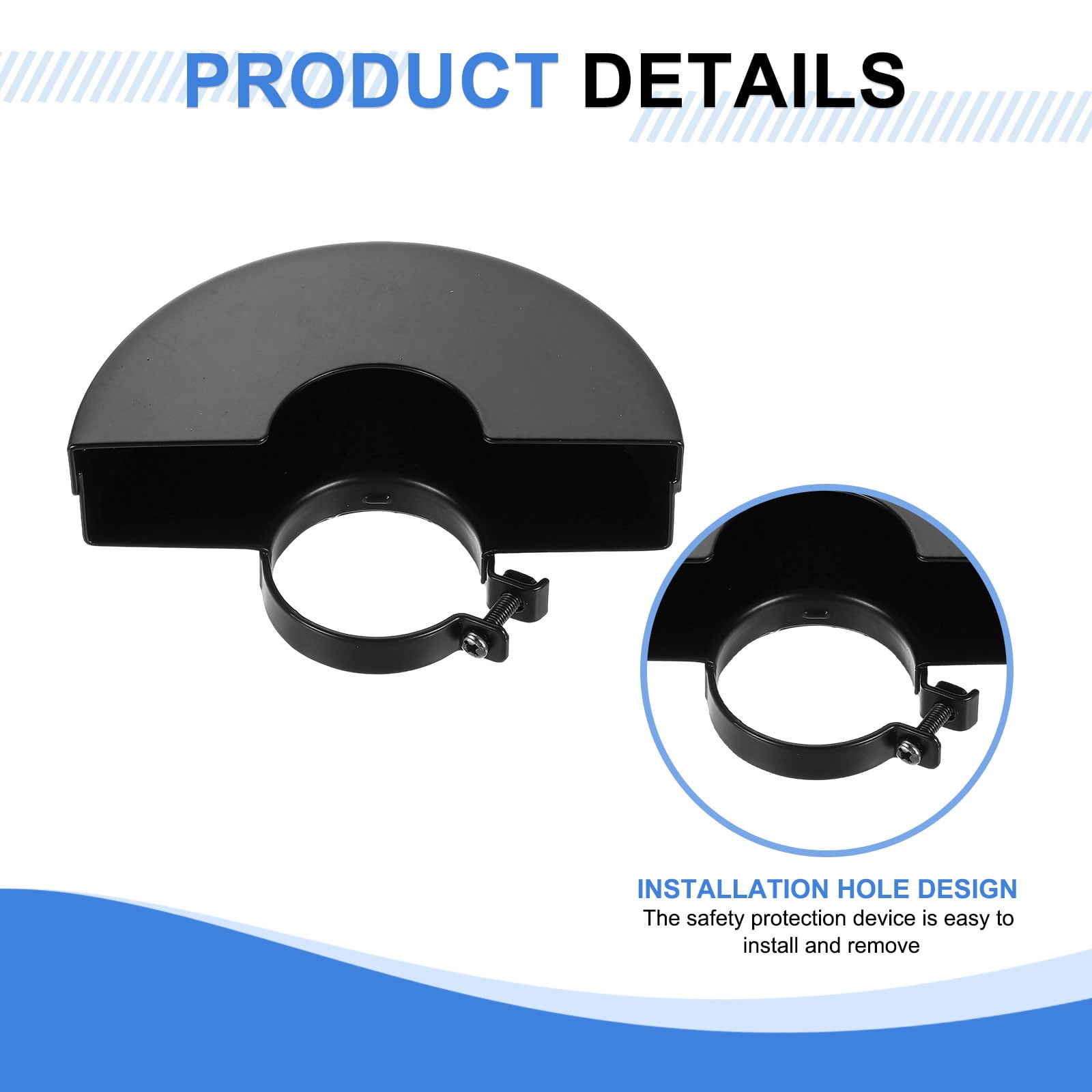 Uxcell 2pcs Grinder Guard 5" 133mm Dia Metal Angle Grinder Protector Covers