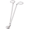 thumbnail image 1 of Candle Wick Trimmer, Polished Stainless Steel Wick Cutter Scissor, Candle Wick Clipper, Wick Shear, Reaches Deep Into Candles to Cut Spent Wicks, Silver, 1 of 7
