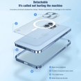 thumbnail image 3 of Magnetic mobile phone case metal frame  14 pro max Magnetic Phone Case Black, 3 of 8