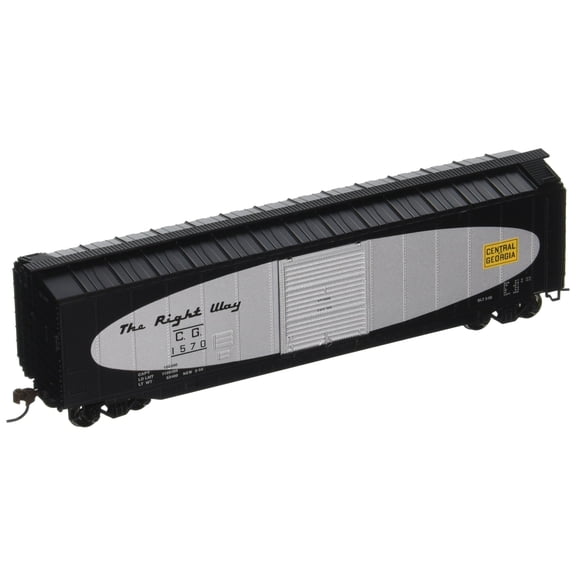 19401 50' Sliding Door Box Central of Georgia HO Multi-Colored