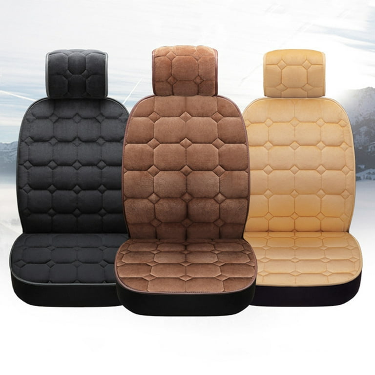 1 Pc Keep Warm Car Seat Cover Autumn Winter Plush Car Cushion