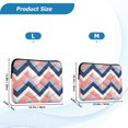 thumbnail image 4 of FORMRS 15-15.6 inch Laptop Sleeve Case Soft Carrying Quilted Computer Bag Cover, White Geometric, 4 of 7