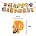 thumbnail image 5 of Snoopy Theme Birthday Party Supplies Decoration Kits Including Banner Cake Cupcake Topper Balloons Sets, 5 of 5