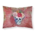 thumbnail image 1 of Carolines Treasures BB5130PILLOWCASE Jour des Morts Taie d'Oreiller en Tissu Fleurs Rouges Crâne Standard, 1 of 2