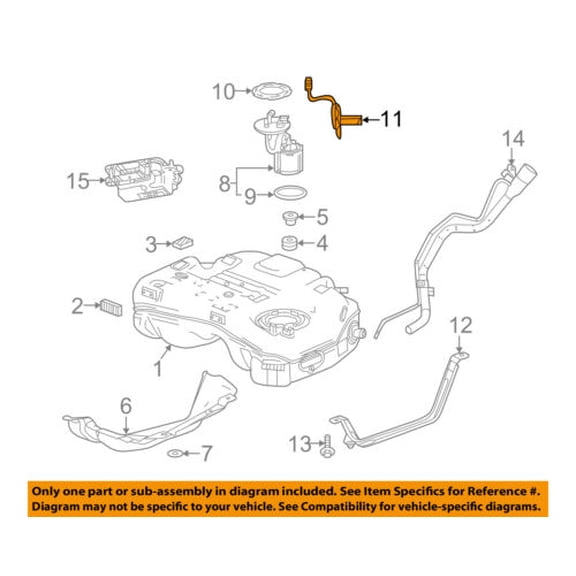 GM OEM Fuel System-Fluid Level Sensor 84041984