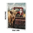thumbnail image 3 of Highland Cow Christmas Advent Calendar 2025 - 24 Days Countdown with Hanging Ornaments, Western Santa Cow Themed Decor for Xmas Tree & Home Holiday Display, 3 of 6