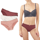 thumbnail image 1 of Set De 3 Calzones Bikini Básicos Sexybox Mod. 16613 Talla mediana SexyBox Bikini 16613, 1 of 9