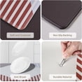 thumbnail image 6 of Grey Red Kitchen Mats for Floor Cushioned Anti Fatigue Non-Slip Waterproof Kitchen Rugs Premium PVC Kitchen Mat and Rug for Comfort Standing Heavy Duty Ergonomic Foam Rug Mother''s Day, 6 of 6