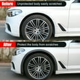 thumbnail image 6 of 1.5M Universal Car Carbon Fiber Fender Flare Wheel Eyebrow Protector Arch Trim, 6 of 7