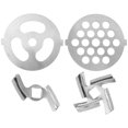 thumbnail image 1 of Miangastore 1 Set Meat Grinder Plate Disc Stainless Steel Iron Meat Grinder Plate Meat Grinder Accessory, 1 of 8