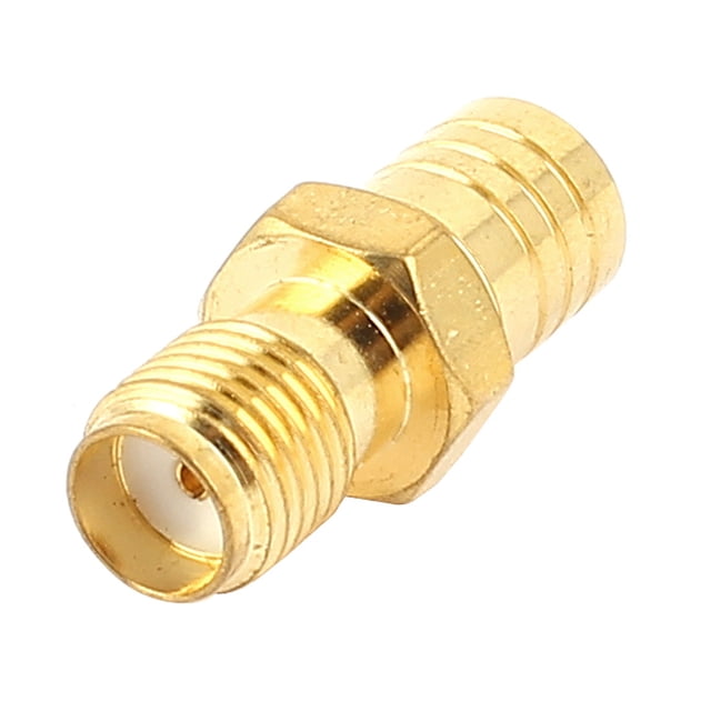Adaptador de conector coaxial RF de jack recto SMA hembra a SMB hembra