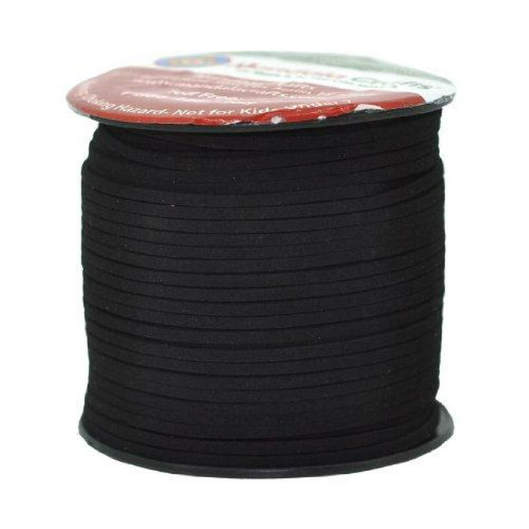 0.7mm Black Stretch Magic Bulk Bead & Jewelry Cord 100 Meter Roll